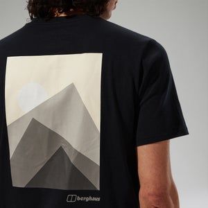Men's Mtn Silhouette Short Sleeve T-Shirt - Black