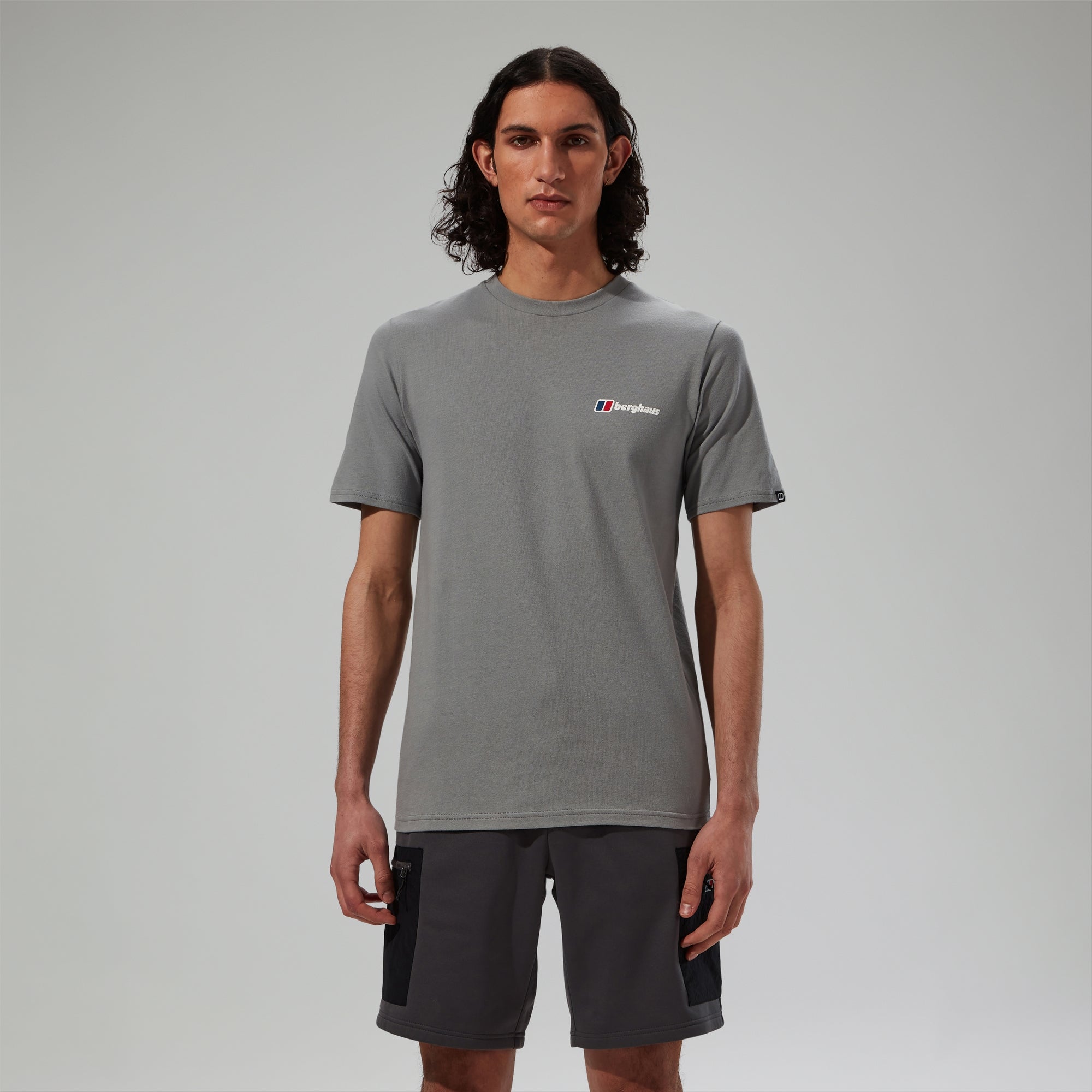 Men's MTN Lineation Short Sleeve T-Shirt - Grey