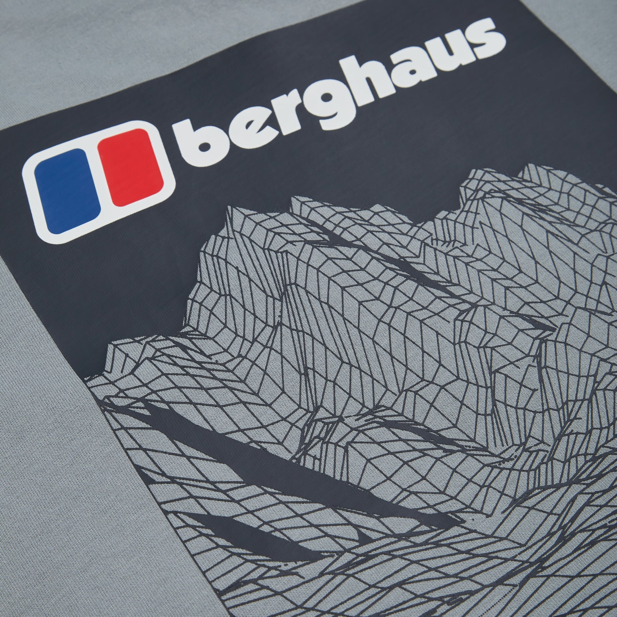 Men's MTN Lineation Short Sleeve T-Shirt - Grey