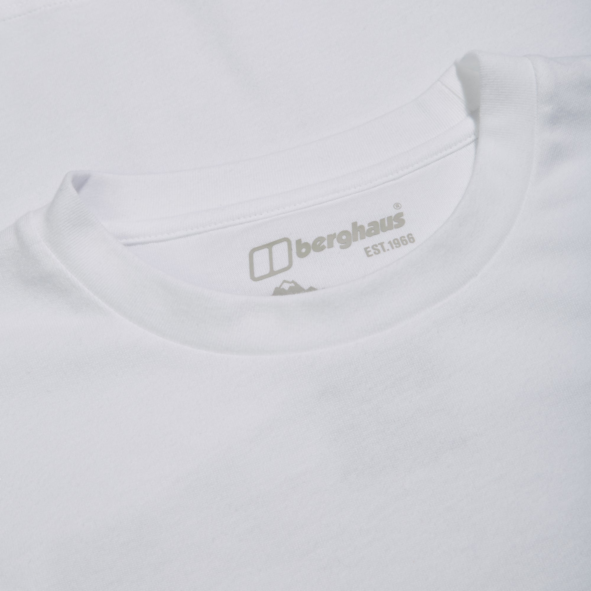 MTN Silhouette Herren-T-Shirt Weiß