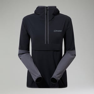 Women's Wandermoor Wind Smock Black/Grey