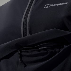 Women's Wandermoor Wind Smock Black/Grey