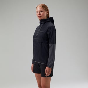 Women's Wandermoor Wind Smock Black/Grey