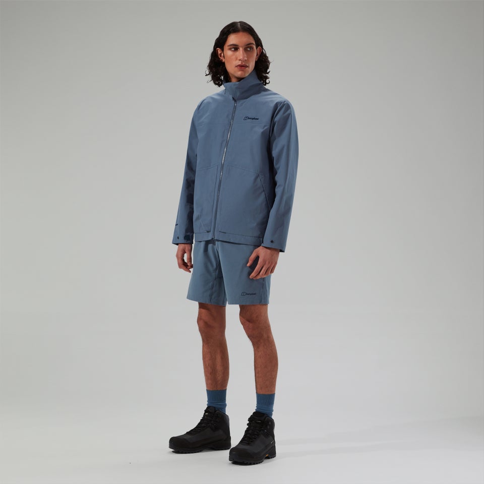 Men's Woodwalk Waterproof Jacket Blue