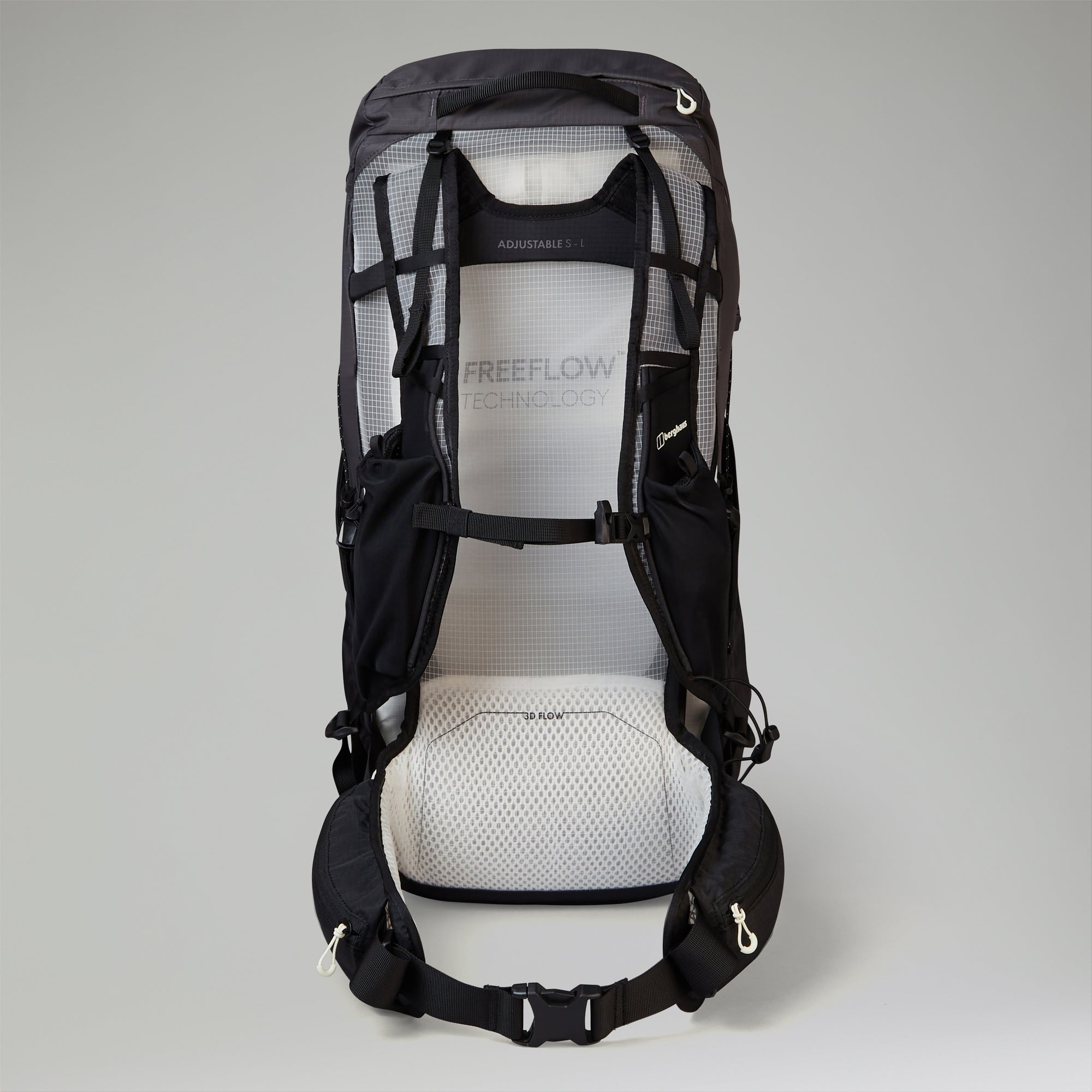 berghaus fleeflow30 バックパック リュック 美品 バーグハウス  Unisex 3D Freeflow 30+5L S Pack Grey⁄Black | Berghaus