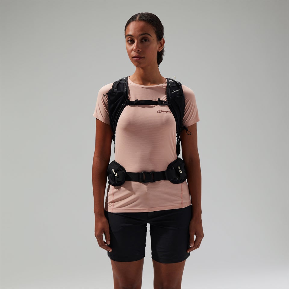 Unisex 3D Freeflow 30+5L S Rucksack Grau/Schwarz