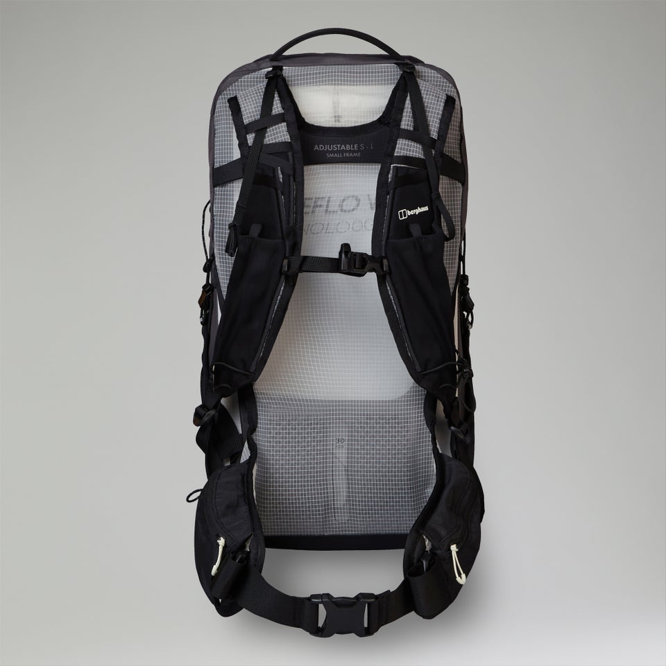 Unisex 3D Freeflow 30+5L S Rucksack Grau/Schwarz