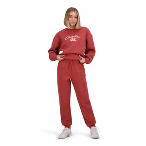 Womens Scene-Set Trackpant Marsala