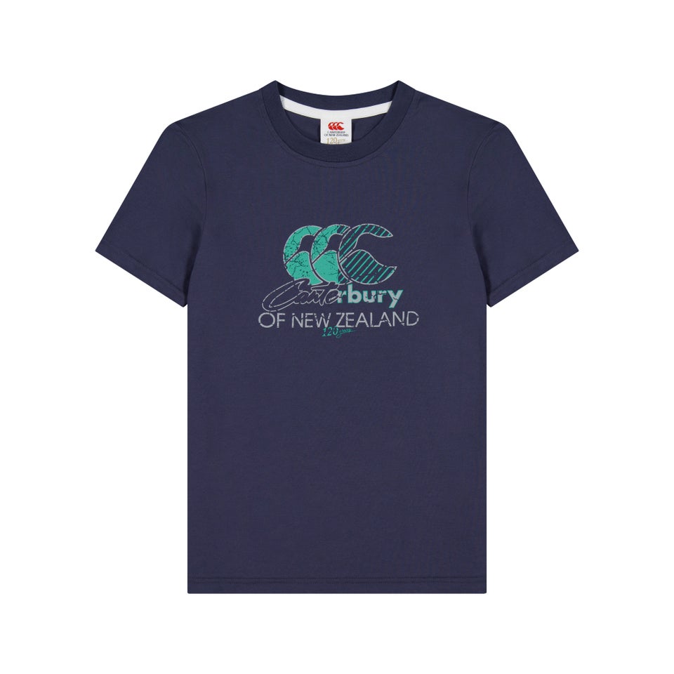 Junior Unisex Clash T-Shirt Blue