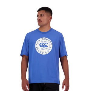 CANTERBURY M SPORT DEPT. LOGO T-SHIRT AM BLUE