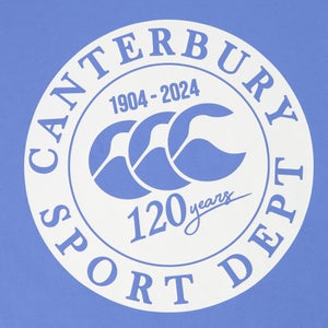 CANTERBURY M SPORT DEPT. LOGO T-SHIRT AM BLUE