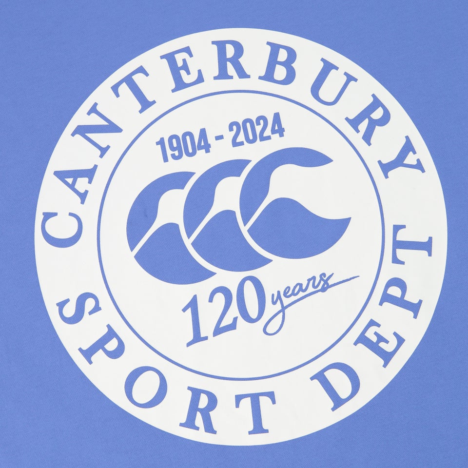 CANTERBURY M SPORT DEPT. LOGO T-SHIRT AM BLUE