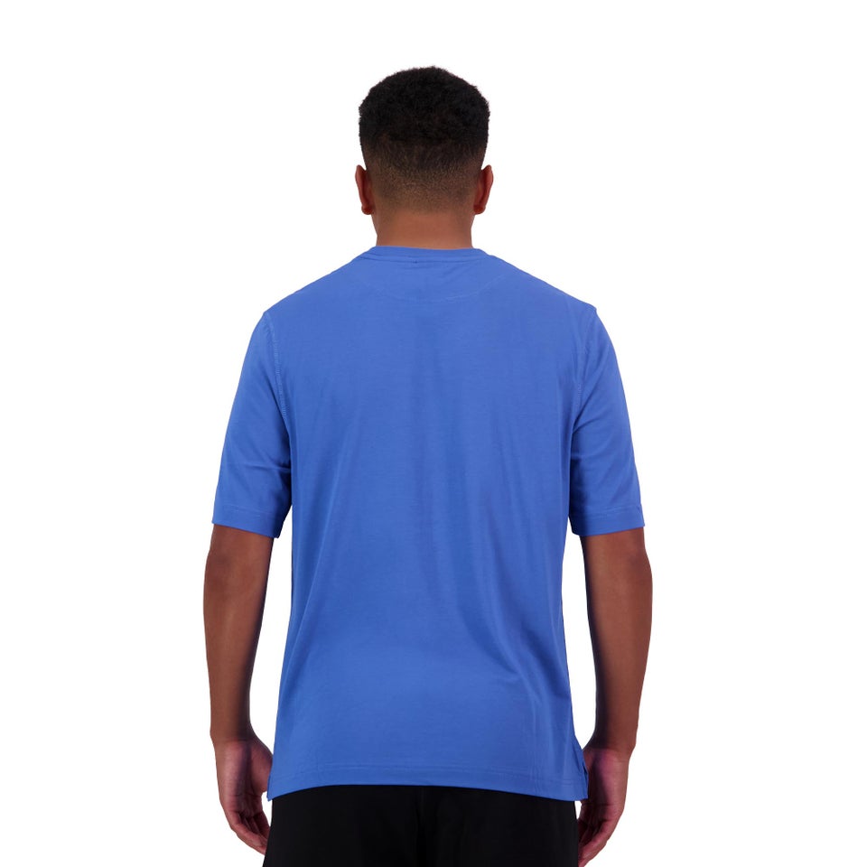 CANTERBURY M SPORT DEPT. LOGO T-SHIRT AM BLUE