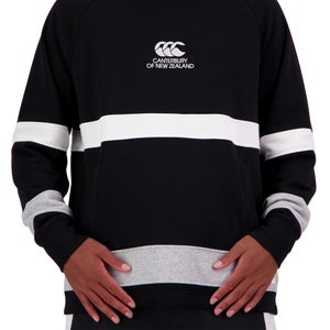 CANTERBURY M LEGENDS RAGLAN HOODIE AM BLACK