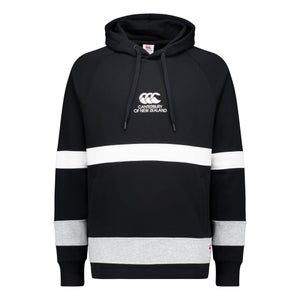 CANTERBURY M LEGENDS RAGLAN HOODIE AM BLACK