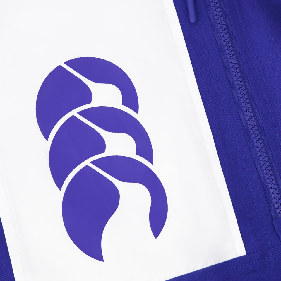 CANTERBURY M LEGENDS WVN 1/4 ZIP JACKET AM BLUE