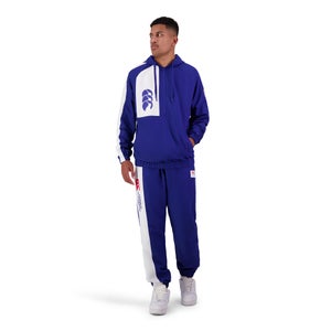 CANTERBURY M LEGENDS WVN 1/4 ZIP JACKET AM BLUE - XL