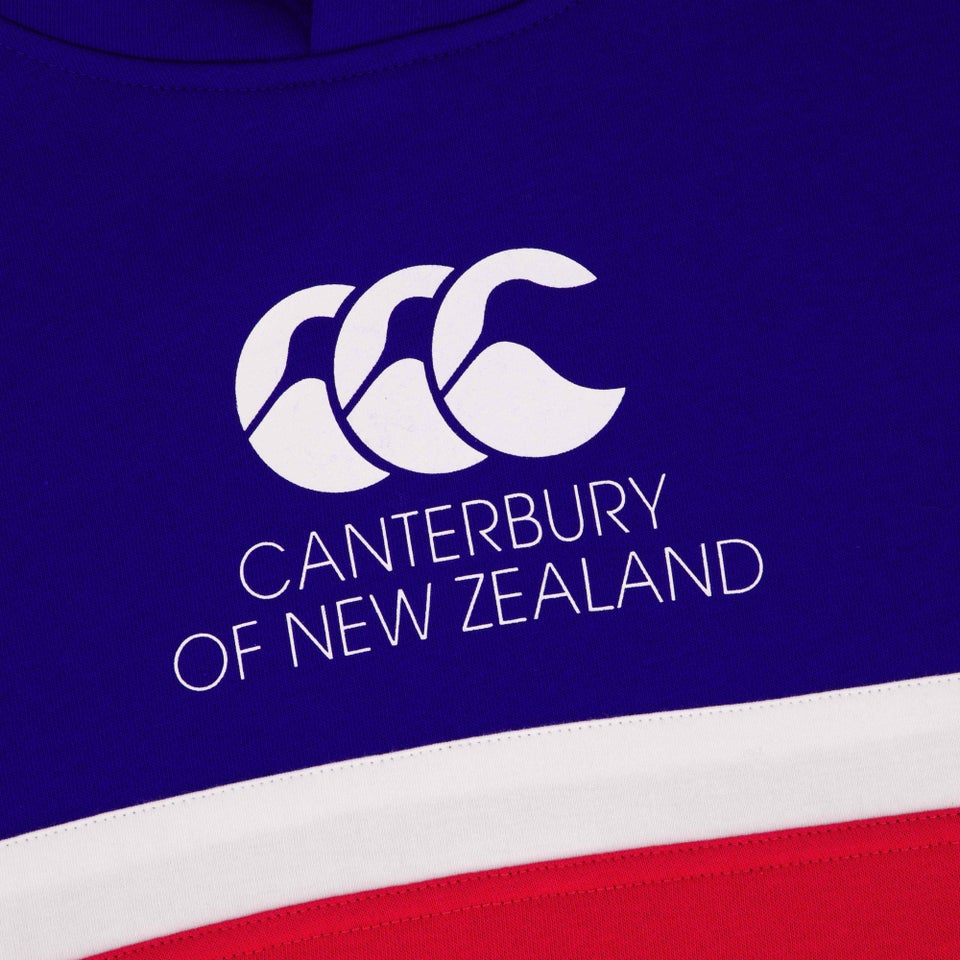 CANTERBURY K LEGENDS HOODIE JU BLUE