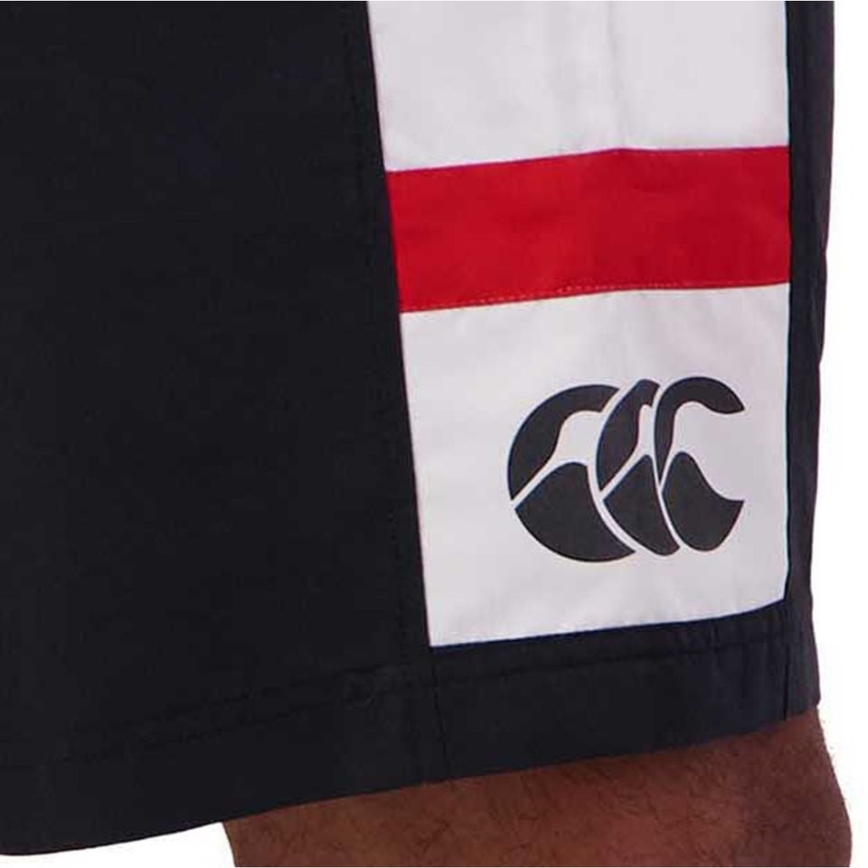 CANTERBURY M LEGENDS PANEL SHORT AM FLAG RED