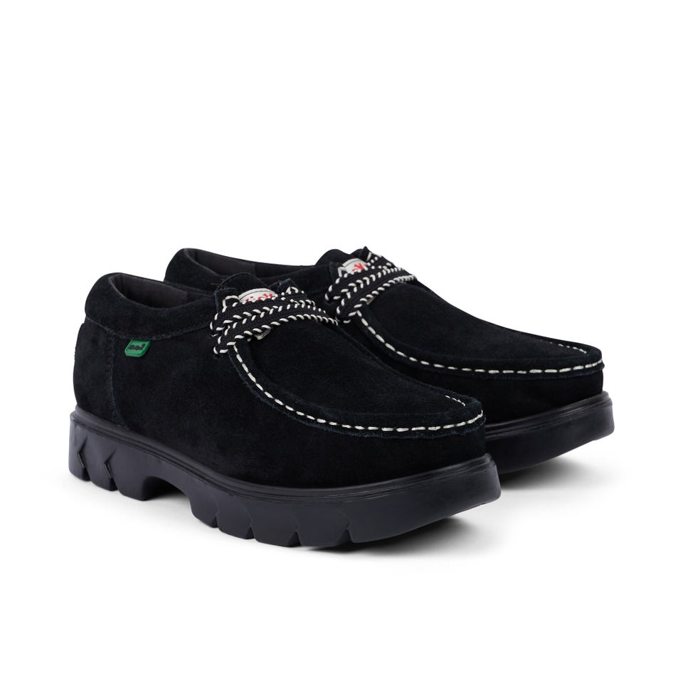 Adult Unisex Lennon Wall Suede Black