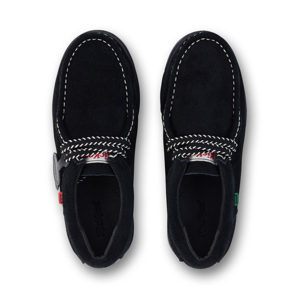 Adult Unisex Lennon Wall Suede Black