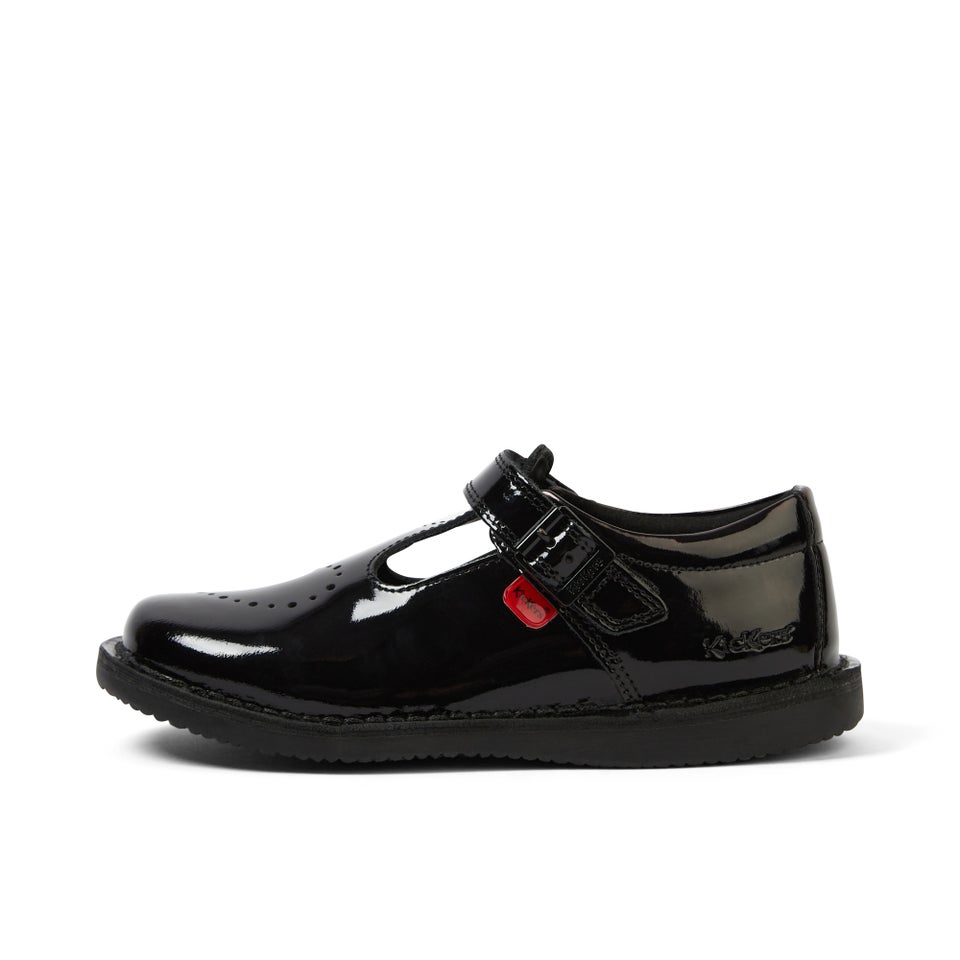 Youth Women Kenzi T-Bar Patent Leather Black