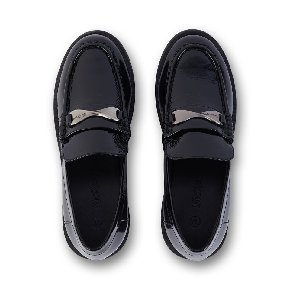 Adult Women Edie Loafer Patent Leather Black