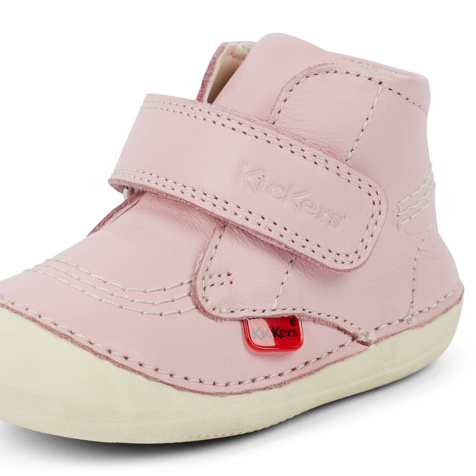 Baby Unisex Softer Hi Baby Leather Light Pink