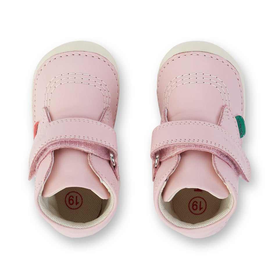 Baby Unisex Softer Hi Baby Leather Light Pink