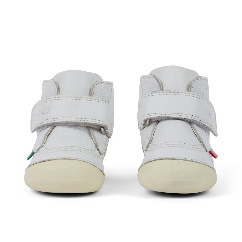 Baby Unisex Softer Hi Baby Leather White