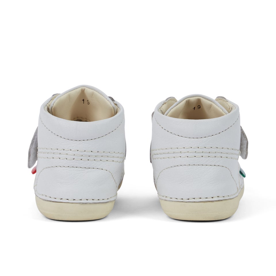 Baby Unisex Softer Hi Baby Leather White