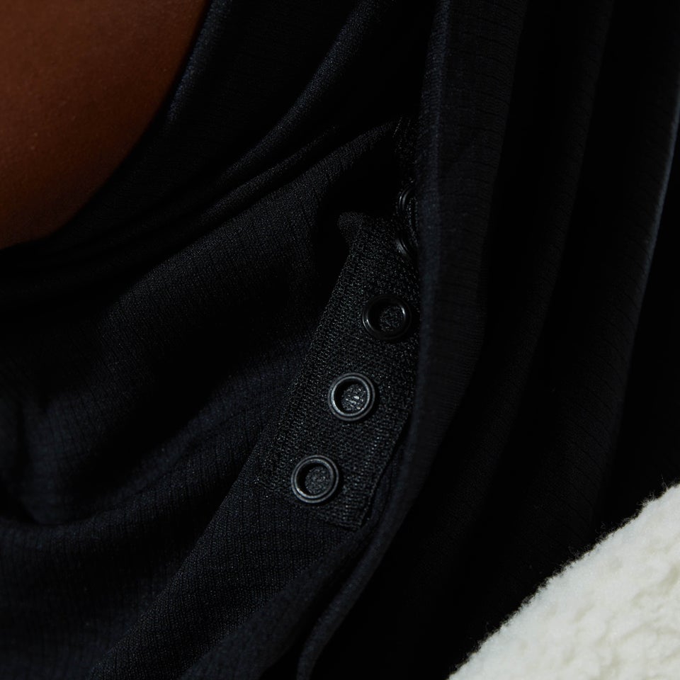 Damen Hijab Schwarz - Schwarz