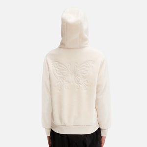 Tomorrowland X ellesse Fleece-Kapuzenpullover Creme