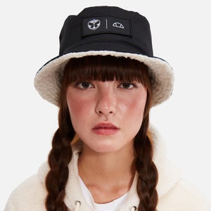 Tomorrowland X ellesse Bucket Hat Black/Cream