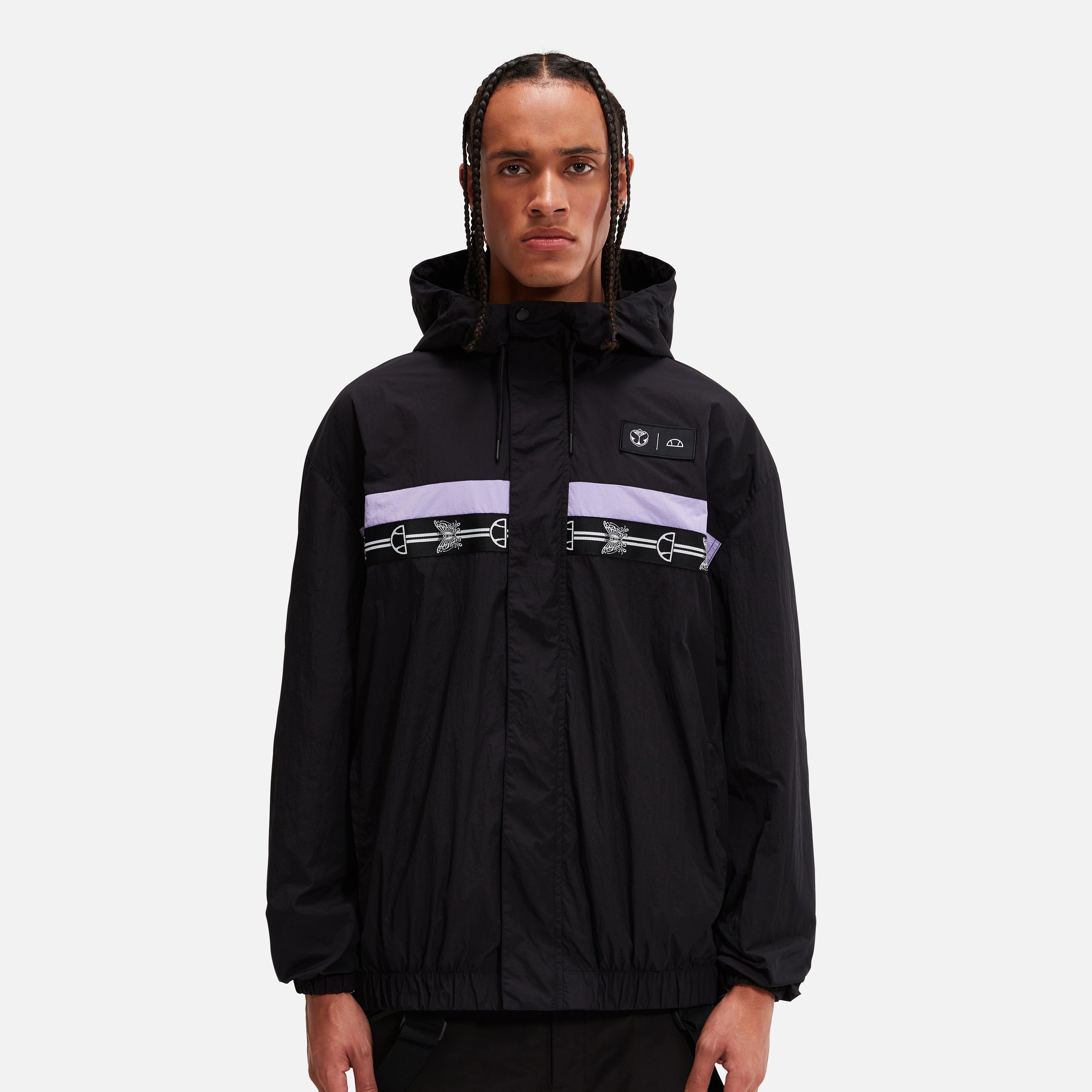 Men's Tomorrowland X ellesse Track Top Black | ellesse UK