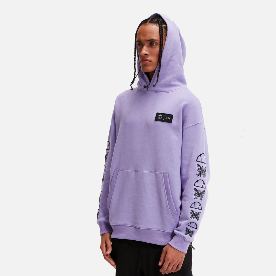 Tomorrowland X ellesse Kapuzenpullover Lila