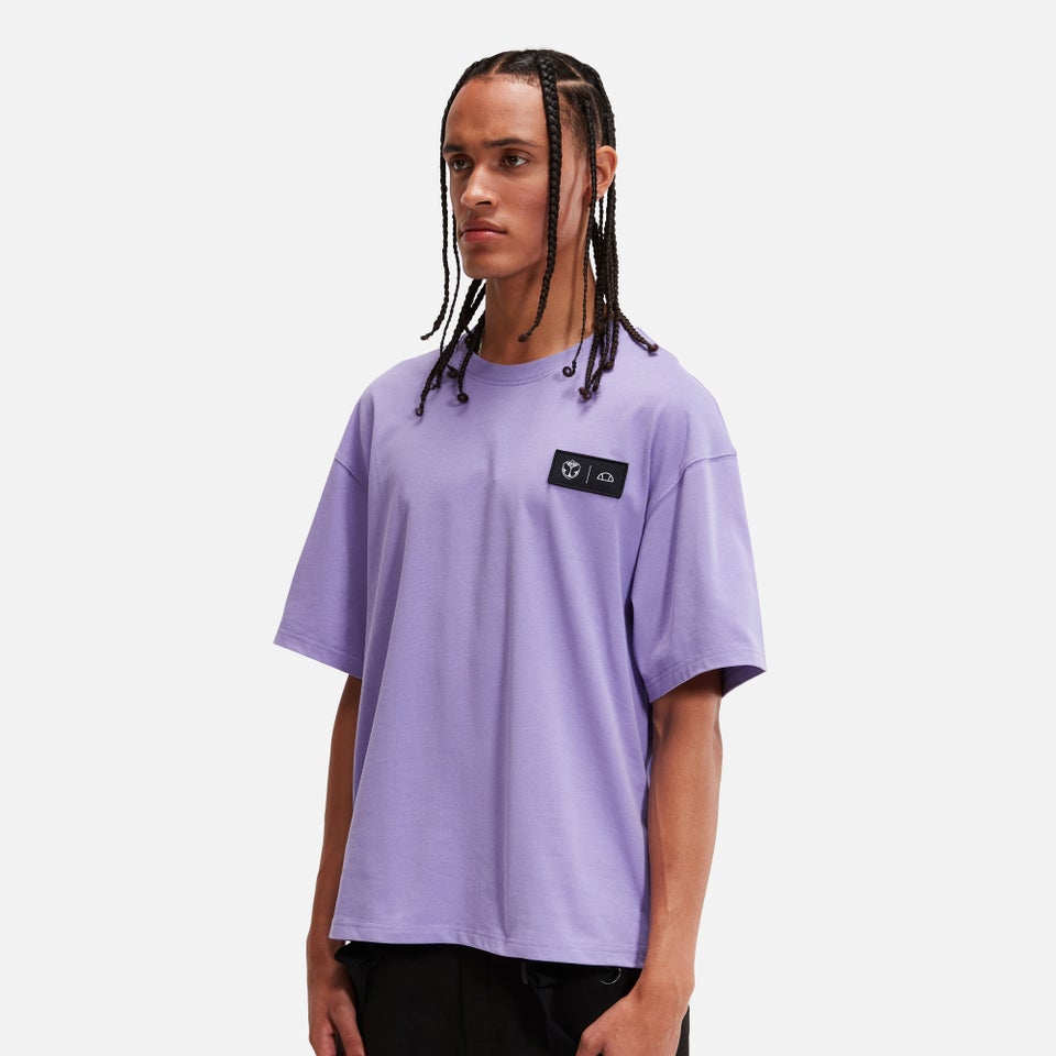 Tomorrowland X ellesse T-Shirt Purple