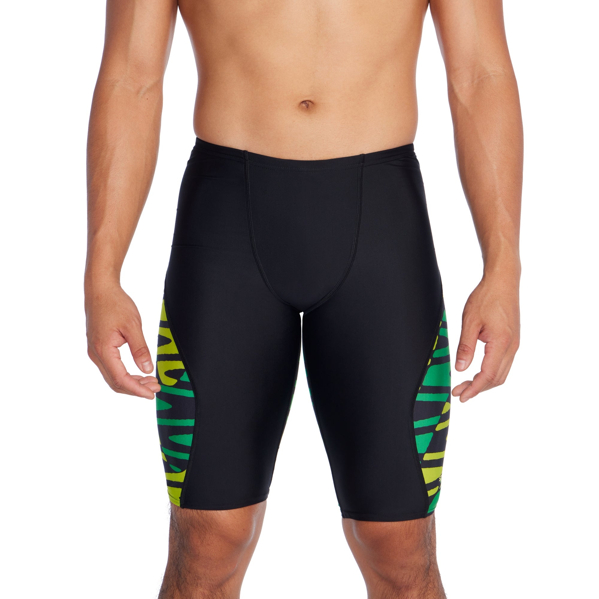 Men's Disco Boom Splice Jammer Black/Blue | Speedo USA Men's Disco Boom Splice Jammer Black/Blue | Speedo USA
