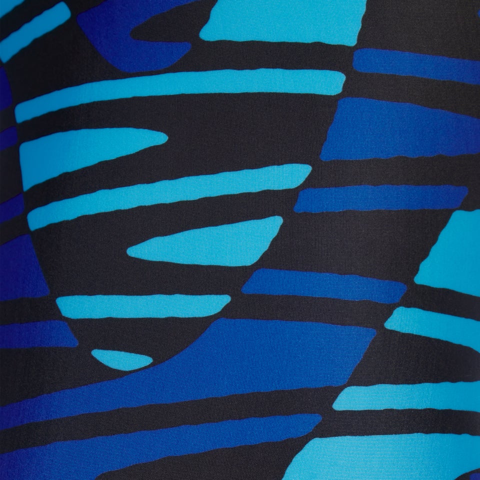 Monopièce Disco Boom Flyback pour femmes, bleu