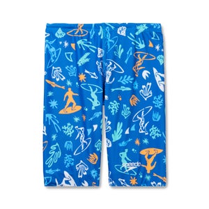 Boys Print Jammer White