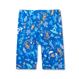 Boys Print Jammer White