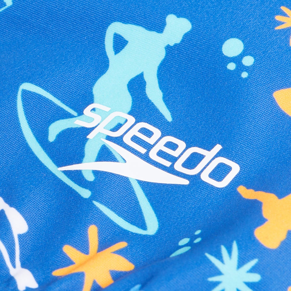 Boys Print Jammer White