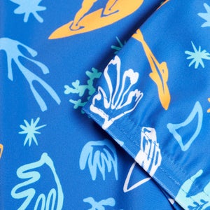 Boys Print Jammer White