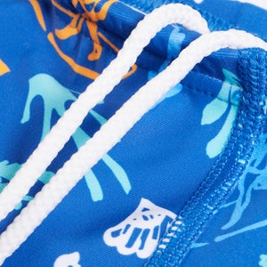 Boys Print Jammer White