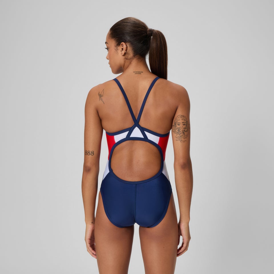 Women's Guard ProLT Splice One Piece Navy/Red