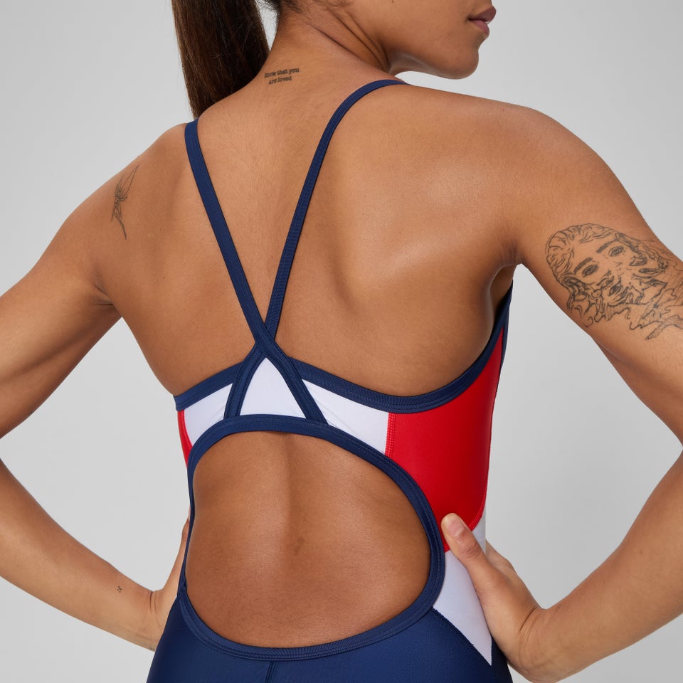 Women's Guard ProLT Splice One Piece Navy/Red