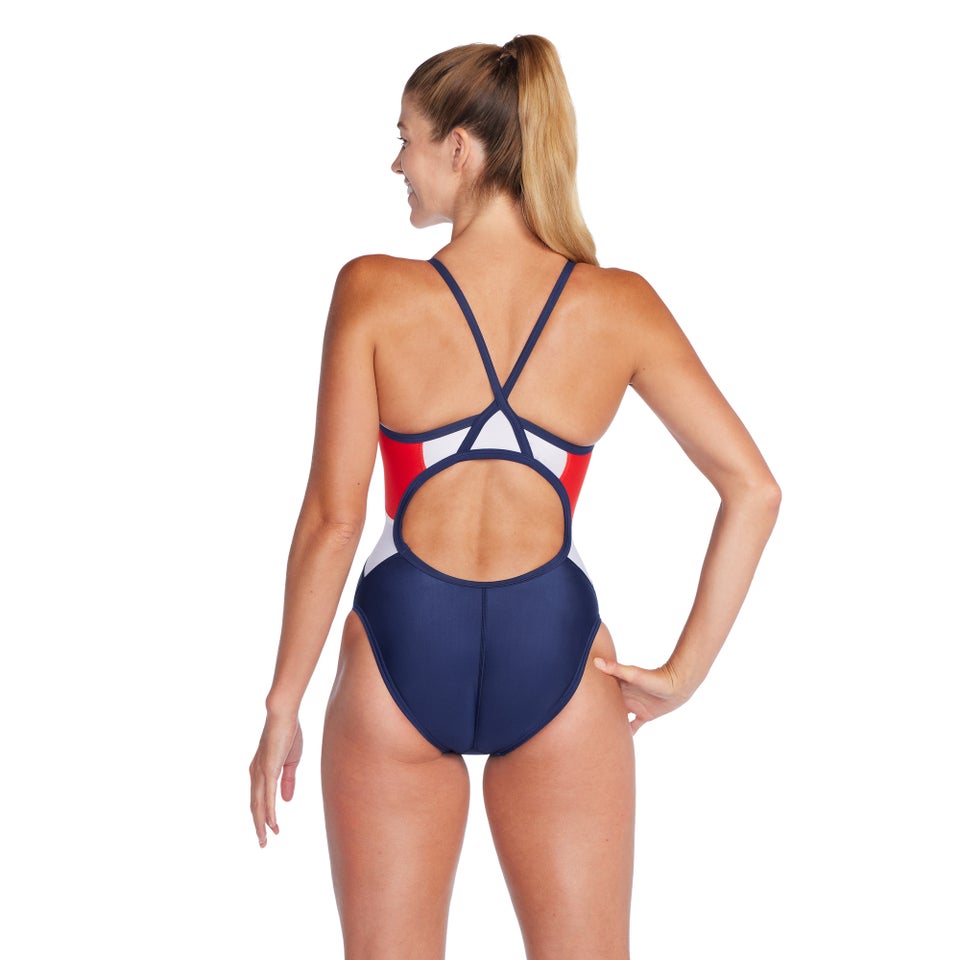 Women's Guard ProLT Splice One Piece Navy/Red