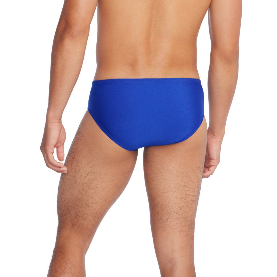 Men's Solid One Brief Blue