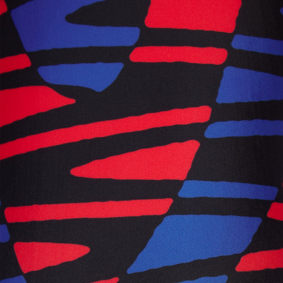 Women's Disco Boom Super Pro One Piece Red/Blue