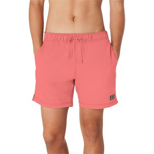 Men's Solid Redondo Edge 17" Volley Swim Trunks Pink